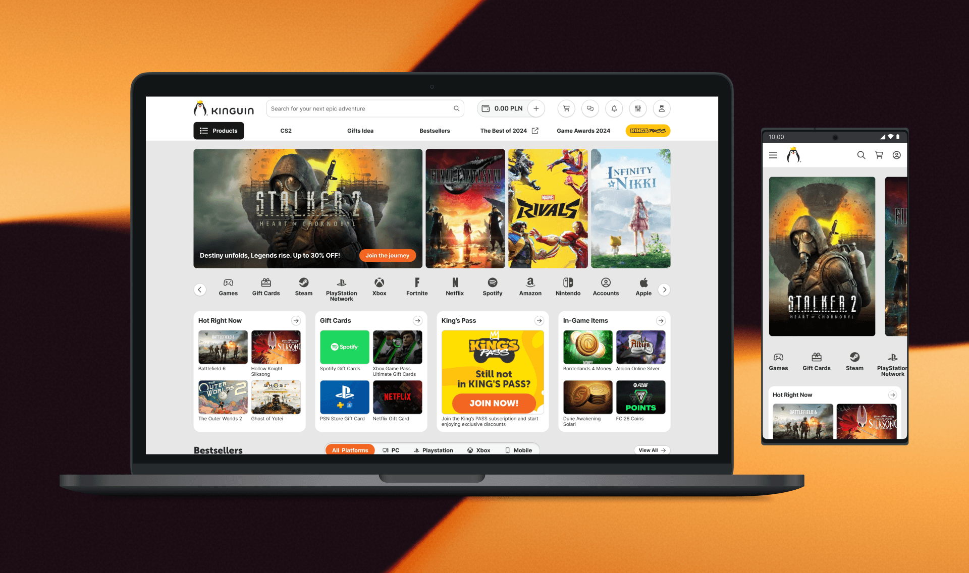 Final Design - Homepage